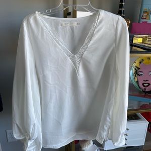 Sale! White lace vici top